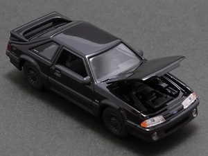 ★★★日曜夜★ルース★1989 FORD MUSTANG GT★BLACK BANDIT SERIES 6★GREENLIGHT★1/64