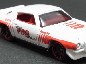 ☆☆☆日曜夜☆未開封新品☆'70 CHEVY CAMARO RS (第3世代金型)☆KOKOMO FIRE DEPARTMENT☆HOT WHEELS