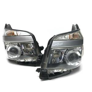 良品 ヴォクシー VOXY ZRR70 ZRR75 後期 HID ヘッドライト ヘッドランプ 左右セット KOITO 28-225 刻印 T 即決/即納