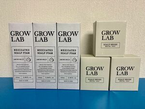 Ｎオーガニック　N organic エヌオーガニック　GROW LAB メディケイテッド　スカルプフォーム　　マッサージブラシ