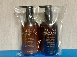 オルナ　オーガニック　シャンプー　トリートメント　スムース　本体　ポンプ　セット　allna organic ボタニカル