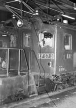 国鉄時代 EL EF57型 電気機関車 上野駅　　7枚　データをメール添付で送信かCD-Rで。　_画像4