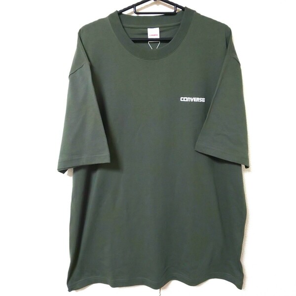 新品 CONVERSE 3L 半袖 Tシャツ カーキ グリーン 未使用 大きいサイズ トップス XXL コンバース 2XL 半袖Tシャツ 