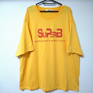 新品 APERIO 5L 半袖 Tシャツ イエロー 未使用 大きいサイズ トップス 黄色 4XL 半袖Tシャツ ビッグサイズ 