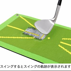 ゴルフマット スイング検出用 トレーニングマット 軌道確認 ポータブル コンパクト の画像3