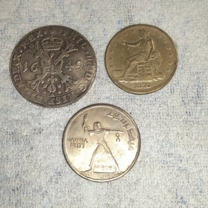 アメリカ　エジプト　オランダ　コイン　メダル 銀貨　真贋不明