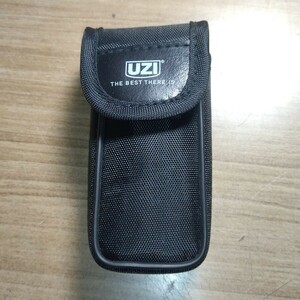 UZI 7X MONOCULAR　ウージー　7x18　携帯　モノキュラー　小型　単眼鏡　　ブラック　保存品　ベルト通し付き　ケース