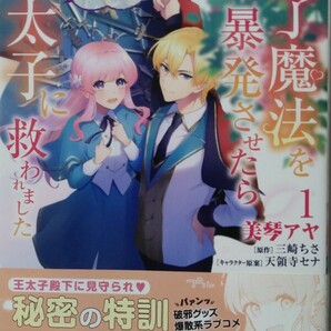 4月新刊*魅了魔法を暴発させたら破邪グッズをジャラジャラさせた王太子に救われました①*フロースコミック*美琴アヤの画像1