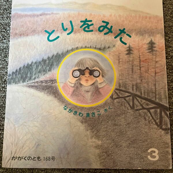 かがくのとも　168号　とりをみた　ながさわまさこ作　絵本