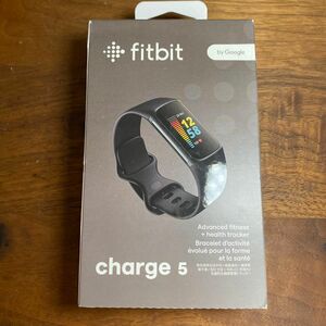 新品未開封未使用 Fitbit CHARGE5 BLACK フィットビット チャージ5 スマートウォッチ ブラック