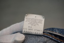 美品 90s ビンテージ Levi's リーバイス 505 40505-0215デニム パンツ ジーンズ レギュラー バギー 股割り USA製 95年製 W40×L32 324O17▲_画像10