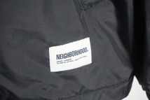 美品 正規 24SS NEIGHBORHOOD ネイバーフッド WINDBREAKER JACKET－2 ウィンドブレーカー コーチ ジャケット 241TSNH－JKM06 XL黒 412O▲_画像4