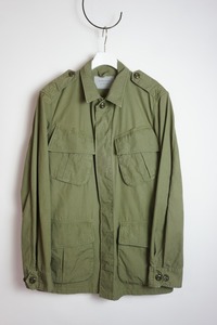 正規15SS MARKAWARE マーカウェア JUNGLE FATIGUE JACKET ジャングル ファティーグ ジャケット ブルゾン A15A-09BL02C カーキ 2本物 429N