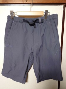 「Marmot Hilly Half Pant L」マーモット ヒリーハーフパンツ ショーツ ストレッチ グレー