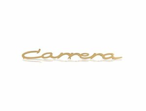 ポルシェ 356 用の「Carrera」レタリング、ラージ、ゴールド