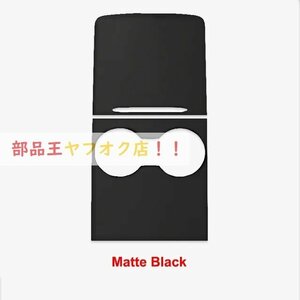 ブラック　テスラモデル3用中央制御カバー,センターコンソールパネル,装飾保護,木製,カーボン,マット,ホワイト