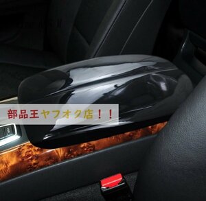 ブラックです　車のアームレストボックス,スイッチカバー,ステッカー,BMW x5,e70,x6,e71,2008-2014,スポーツ,自動車用