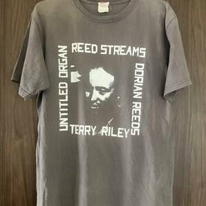Terry Riley テリー・ライリー Tシャツ サイズM Steve Reich / La Monte Young / Philip Glass / John Cage / Brian Enoの画像1