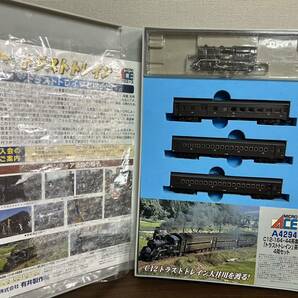 マイクロエース A-4294 C12 164 トラストトレイン 茶色 4両セット 大井川鐵道の画像3