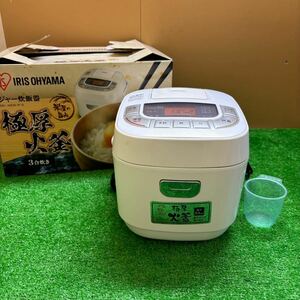 アイリスオーヤマジャー炊飯器ERC-MB30-W-D3号炊き通電確認済