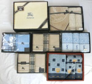 1000 jpy start bedding towel total 20 point YVESSAINTLAURENT Yves Saint-Laurent /Burberrys Burberry /MCM sheet towel chief other box attaching 4 BB①420