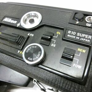 1000円スタート フィルムカメラ Nikon ニコン R10 SUPER Cine-NIKKOR Zoom Macro 1:14 f=7～70mm 昭和レトロ ケース付 3 ZZ8008の画像8