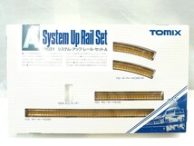 1000円スタート 鉄道模型 3点 TOMIX トミックス システムアップレールセットA/B/C Nゲージ レール 線路 高架橋 箱付き TKW AA30016_画像3