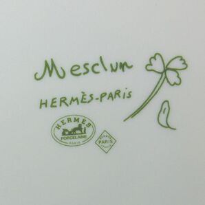 1000円スタート 食器 計2点 HERMES エルメス Mesclun メスクラン スクエアプレート 四角プレート ブランド食器 箱付 3 BB①405の画像7