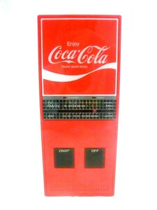 1000 jpy start radio SONY Sony TV/FM STEREO SRF-CK10 coca-cola Coca Cola Coke retro that time thing self . machine manner electrification verification settled WHO BB①201