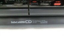 1000円スタート オーディオ機器 SONY ソニー CFD-700 CDラジオ DoDeCaHORN ドデカホーン ラジカセ カセットデッキ 家電 4 BB4005_画像4