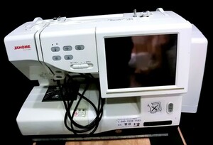 1000円スタート ミシン JANOME SECiO11500 MODEL860型 Ver.2.00 ジャノメ ハンドクラフト 手工芸 洋裁 通電確認済 ケース付 3 ミシンE①224