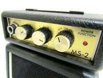 1000円スタート ギターアンプ 2点セット Fender フェンダー Mini Twin Amp/Marshall マーシャル MS-2 音響機材 本体のみ 3 A9012_画像7