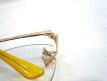 1000円スタート 眼鏡 K14 NX16 メーカー名記載なし フレーム無 度入り眼鏡 総重量約30.5g K14眼鏡 めがね メガネ 3 AA1006_画像10
