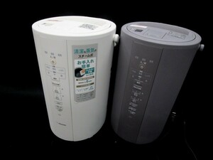 1000円スタート 加湿器 ２点まとめ ZOJIRUSHI 象印 EE-DC50 スチーム式 2022年式 ホワイト/グレー 通電確認済み 3 AA4007