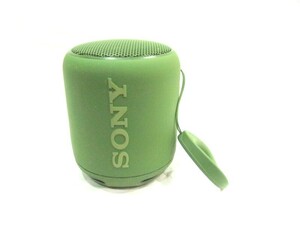 1円スタート ワイヤレススピーカー SONY SRS-XB10 ソニー 音出し確認済み オーディオ機器 ブルートゥ―ス接続確認済み WHO □YY1002