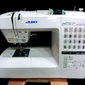 1000円スタート ミシン JUKI 20PATTERN HZL-J80E ジューキ ジューキミシン ハンドクラフト 手工芸 通電確認済 ケース付 4 ミシンG①216の画像2