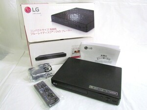 1000円スタート DVD/Blu-ray ディスクプレーヤー LG BP250 ブラック 黒 2016年製 通電確認済 映像機器 箱付 付属品有 3 A9027