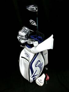 1000円スタート ゴルフクラブ 11本まとめ Callaway XR/TOURSTAGE X-BLADE 703/Titleist VOKEY キャディバッグ付 ゴルフ 3 YY8003★