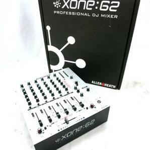 1000円スタート DJミキサー ALLEN&HEATH アレン&ヒース XONE:62 通電のみ確認済み 電源ケーブル欠品 音響器材 DJ機器 WHO BB8003の画像1