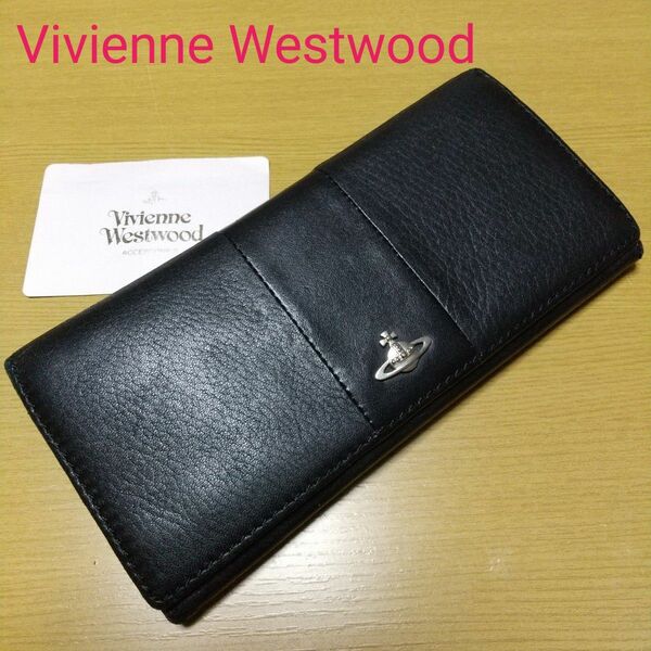 Vivienne Westwood ヴィヴィアン 男女兼用 ホック 牛革 長財布 レザー 本革 ウォレット 財布 