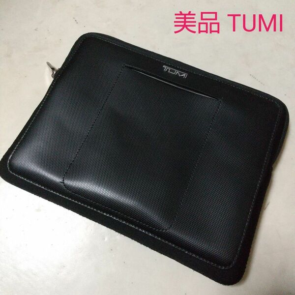 美品 TUMI トゥミ クラッチバッグ セカンドバッグ スマホ iPhoner ポケット付