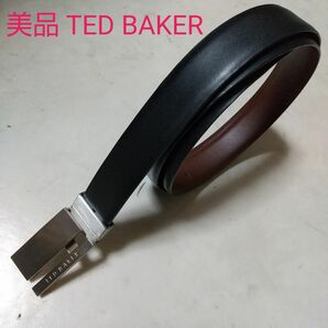 美品 TED BAKER テッドベイカー ツートンカラー ベルト