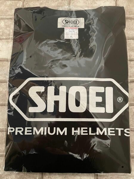 SHOEI 半袖黒Ｔシャツ XＬサイズ 新品、未開封