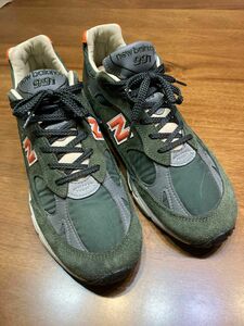 ニューバランス991 New Balance スニーカー　グリーン