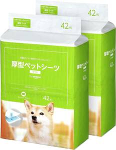 by mazon pet sheet thickness wide 42 sheets x2 sack (84 sheets )
