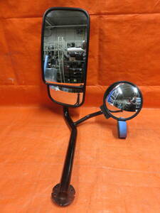 BY7309 Toyota Dyna cargo / Dyna truck wide cab ( left ) fender mirror / passenger's seat side mirror / original * line scratche have 