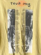 ビンテージ 90s R.E.M. ツアーTシャツ L マスタード フルーツタグ VINTAGE_画像6