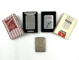 A#6218 ZIPPO ジッポ 3点おまとめ Vintage Look未使用品あり 現状品