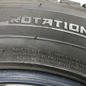 【送料込み】中古タイヤ DUNLOP WINTER MAXX スタッドレスタイヤ 225/65R17 2021年製 4本 棚番730の画像4