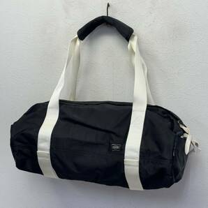 HEAD PORTER DUFFLE BAG シャチ ボストンバッグ black ヘッドポーター ダッフルバッグ YOSHIDA 吉田カバン 黒×白の画像1